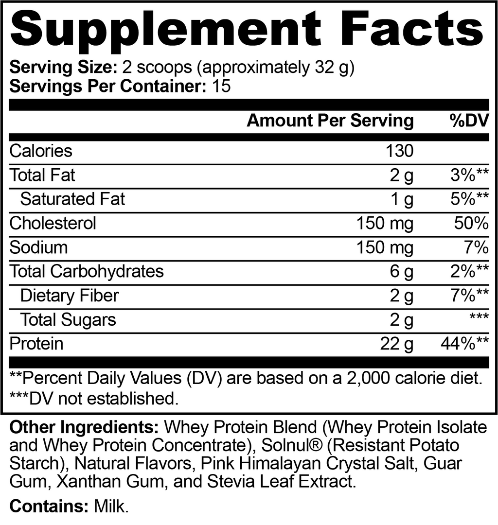 Vanilla Performance Whey Protein Blend