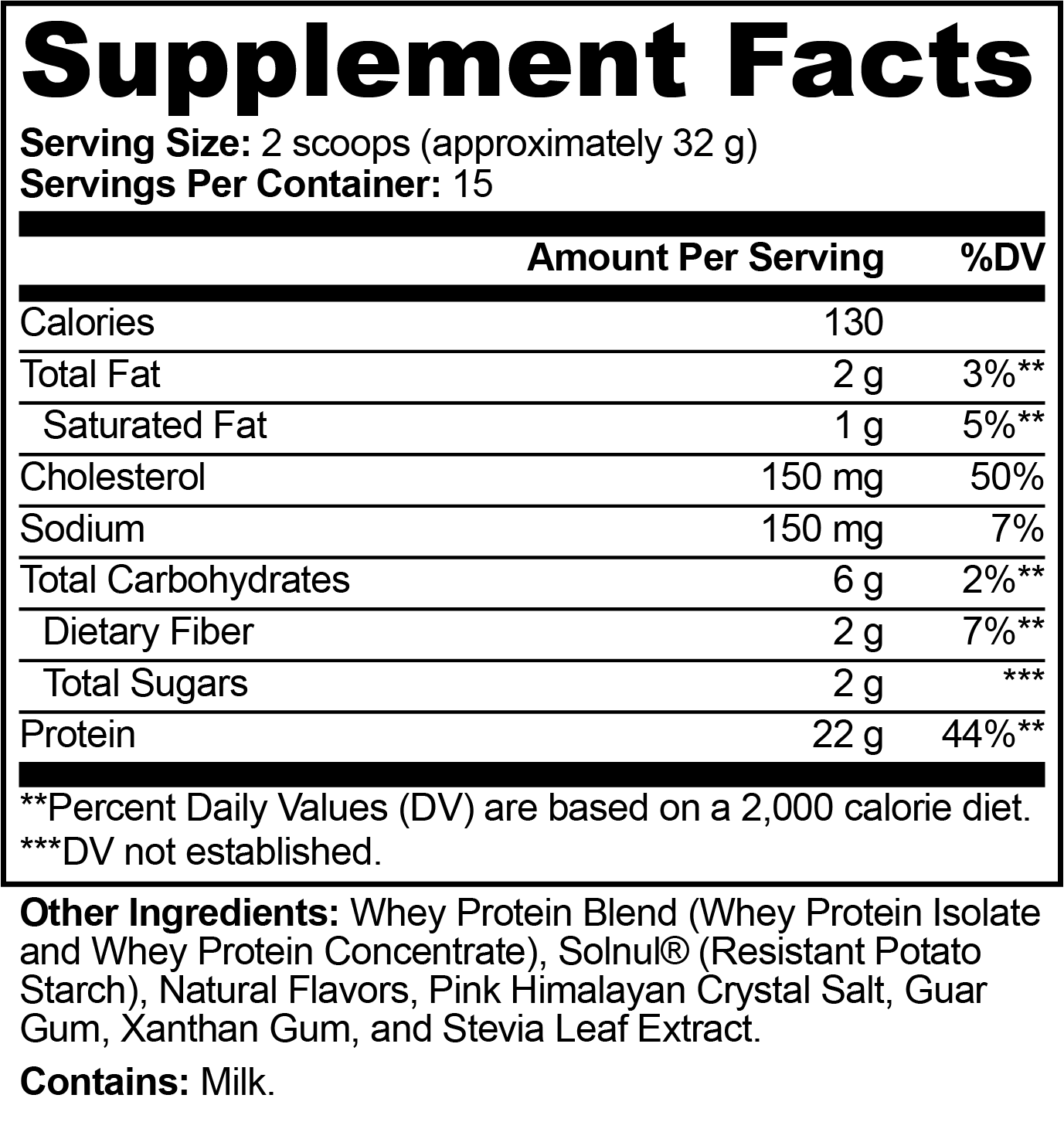 Vanilla Performance Whey Protein Blend